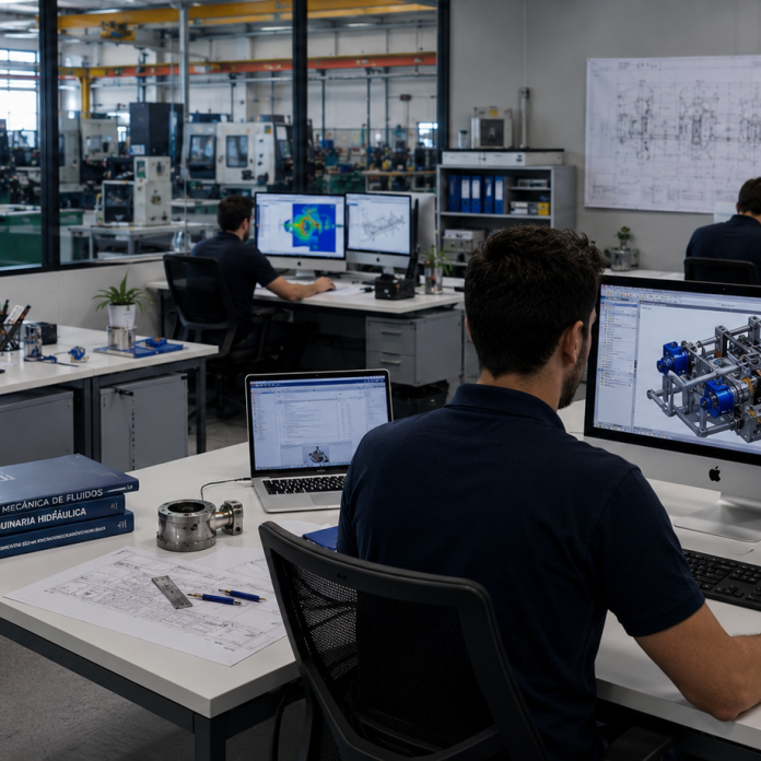VKS Ingeniería Hidráulica · Ingeniería Hidráulica / Mecánica Industrial y Cálculo de Sistemas Mecánicos en Pirineus
